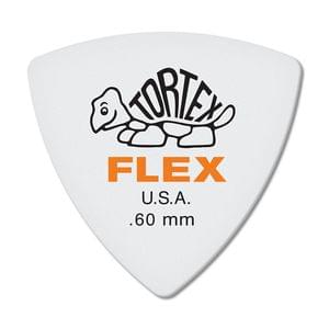 Dunlop 456P Tortex Flex Triangular Pack of 6 Guitar Picks